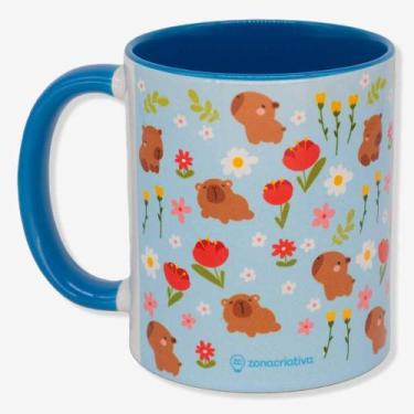 Imagem de Caneca Pop Capivara Estilo De Vida - Zonacriativa - Zona Criativa