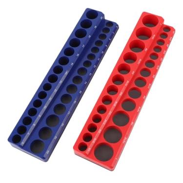 Imagem de aqxreight 3 / Unidade de Soquete Magnético Poderoso ímã SAE Bandejas de Suporte de Soquete 2pcs Seguram Todos Os o Organizador de MagnéticoSuporte de MagnéticoBandeja de Magnético3 / Unidade Magnética