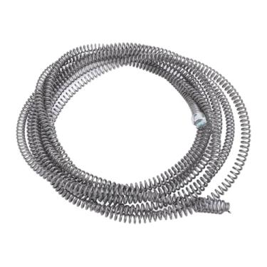 Imagem de Generic Limpador de Tubo de Perfuração de Encanamento, Resistente Eficiente de Areia de Aço de Aço Fácil de Limpar o Diâmetro do Cabo do Cabo 16 Mm para Banheiro (3 metros / 9,8 pés)