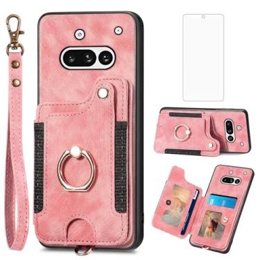 Imagem de Asuwish Capa de telefone compatível com Nothing Phone 3A FGDGNK US rosa