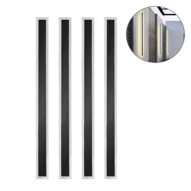 Imagem de Kit 4 Arandela Linear Borda Luminosa Externa 80 Cm Led Bet33