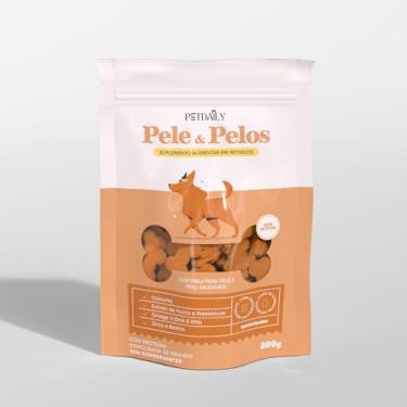 Imagem de Suplemento Pele e Pelos PetDaily- em biscoitos - 200g - Brilho, Hidratação e Redução de Queda