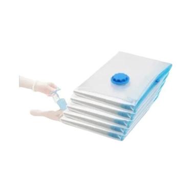 Imagem de Saco a Vácuo Para Viagem, Organizador De Armazenamento De Roupas Compa