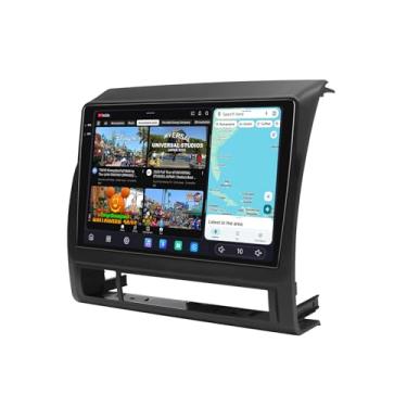 Imagem de JOYING Rádio automotivo para Toyota Tacoma 2005-2015, tela sensível ao toque QLED 2K de 9,5 polegadas, Android 13, estéreo, 12 GB + 256 GB, unidade de cabeça Plug and Play com CarPlay e Android Auto