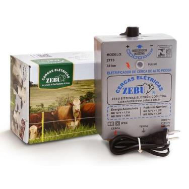 Imagem de Eletrificador Rural Cerca Elétrica Zebu 2TT3 1,13 Joules 35Km