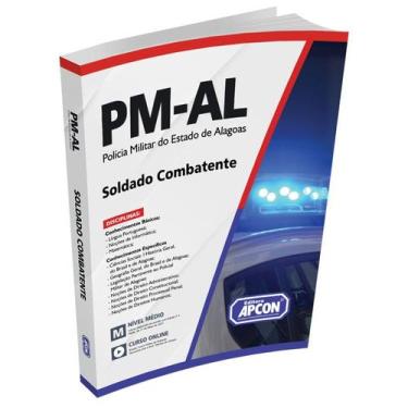 Imagem de Apostila PM-AL 2021 - Soldado Combatente - Grupo Apcon