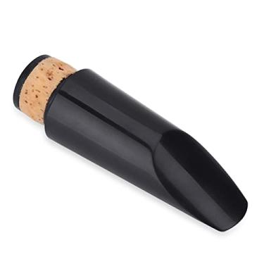 Imagem de Generic Bocal Profissional de Clarinete de Cortiça Brilhante para Clarinetes Entusiastas de Música Jazz Preto Abs e Cortiça