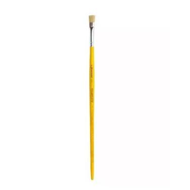 Imagem de Pincel Chato Condor Ref. 456-10 com Cabo Longo Amarelo