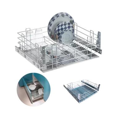 Imagem de Gaveta Escorredor Desl. Cromada c/ Bandeja Inox 770mm Bredal