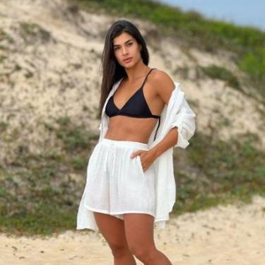 Imagem de SAÍDA DE PRAIA CAMISÃO E SHORT VERÃO-Feminino