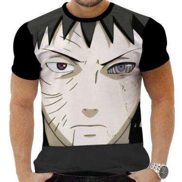 Imagem de Camiseta Camisa Personalizada Anime Naruto Obito Uchiha 07 - Zahir Sto