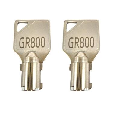 Imagem de 2 peças de substituição de chave de máquina de lavar e secar roupa GR800 para máquinas de lavar comerciais Speed Queen com chave tubular para máquinas de lavar roupa chaves