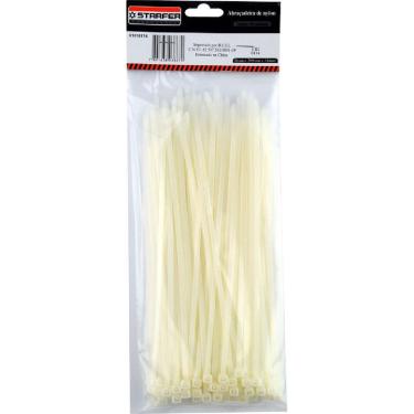 Imagem de 500 Abraçadeira Nylon Branca 150X3,6Mm Starfer