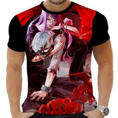 Imagem de Camiseta Camisa Personalizada Anime Clássico Tokyo Ghoul 02 - Zahir St
