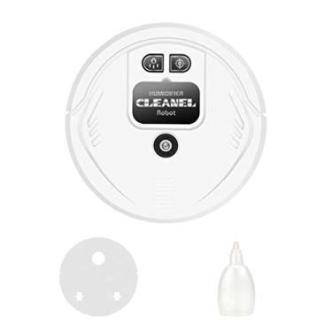 Imagem de Robô de Varredura Inteligente Umidificador com Spray Máquina Limpeza Automática Aspiração Potente Operação Um Botão para