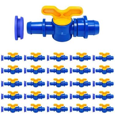 Imagem de Kit 20 Registro Inicial 16mm Anilha + Anel de Vedação Chula - Agrojet
