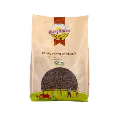 Imagem de Feijão Preto Orgânico 2Kg Biorgânica