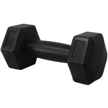 Imagem de Halter Dumbell Cement Sextavado Bonafit 9kg Preto, Preto, Único