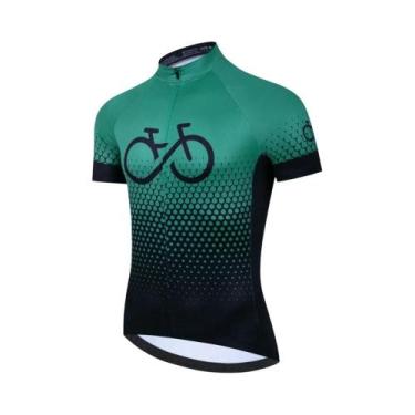 Imagem de Conjunto De Camiseta De Ciclismo Masculina Para O Verão, Roupas De Tre