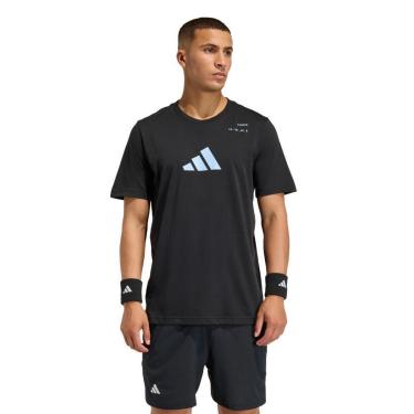 Imagem de Camiseta Estampada Tennis Category Adidas Masculina-Masculino