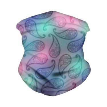 Imagem de Bandana Unissex 3D De Poliéster Sem Costura, Protetor De Pescoço, Cobe