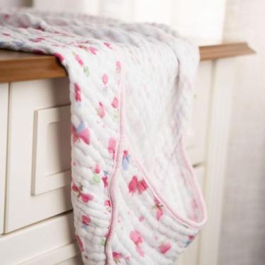 Imagem de Toalha de Banho para Bebê 70 cm x 90 cm Bublim, Borboletas