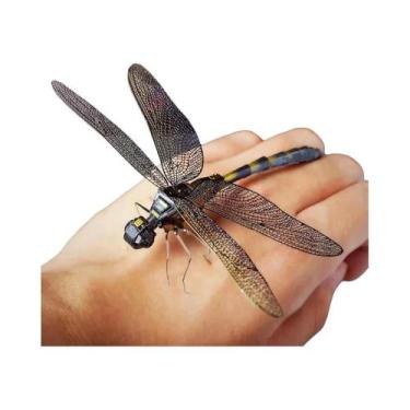 Imagem de Quebra-Cabeça 3D De Metal Colorido Em Forma De Libélula, Modelo DIY MI