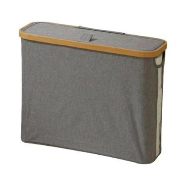 Imagem de Suporte De Papel Higiênico Fino De Grande Capacidade Com Tampa Para At