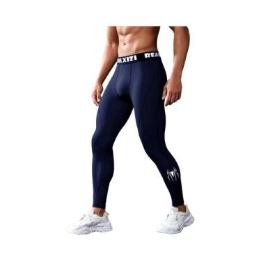 Imagem de Calças De Compressão Masculinas De Secagem Rápida Para Corrida, Leggin