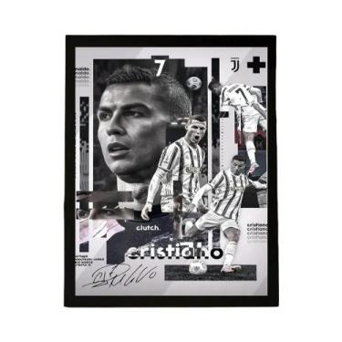 Imagem de Pôster CR7 Cristiano Ronaldo Impressão Em Papel Para Decoração De Casa