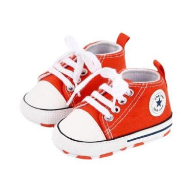 Imagem de Tênis De Lona Unissex Para Bebês, Sola Macia Antiderrapante, Primeiros