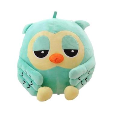 Imagem de Brinquedo De Pelúcia Coruja Noturna Macia, Boneco De Animal De Pelúcia