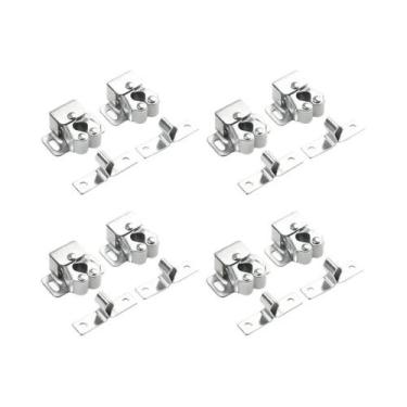 Imagem de Fechadura Magnética De Mola Com Roda Dupla Para Porta De Guarda-Roupa 