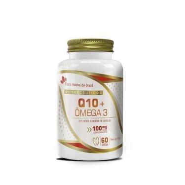 Imagem de Coenzima Q10 + Ômega 3 1000mg com 60 Softgles Flora Nativa do Brasil-Unissex
