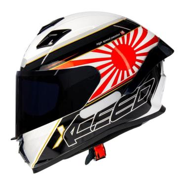 Imagem de Capacete para Kart e Moto Xceed F607 Países Japão-Unissex