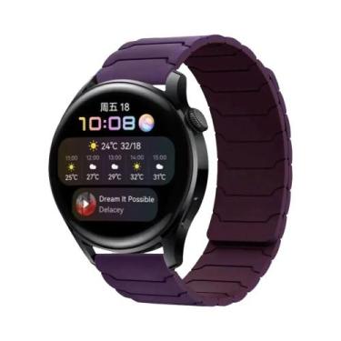 Imagem de Pulseira Magnética De Silicone De 20mm 22mm Para Relógio Huawei GT 6 p