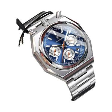 Imagem de Relógio Esportivo Masculino De Moda Com Cronógrafo À Prova d'Água Em A