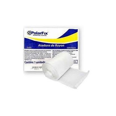 Imagem de Atadura de Rayon 7,5 CM X 5 M. Estéril Polar Fix Kit com 3 Unidades