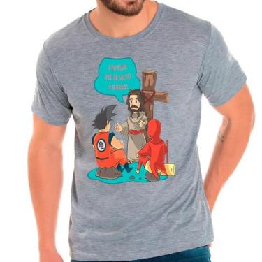 Imagem de Camiseta gospel jesus moda evangélica camisa masculina lançamento 02 -