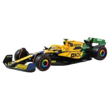 Imagem de Miniatura Fórmula 1 McLaren MCL38 Racing Senna 4 Norris GP Mônaco 2024
