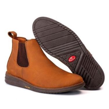 Imagem de Botina Couro Rústico Castor Comfort-Masculino