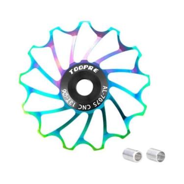 Imagem de Roda Guia De Câmbio Traseiro De Bicicleta Em Liga De Alumínio Leve 11T