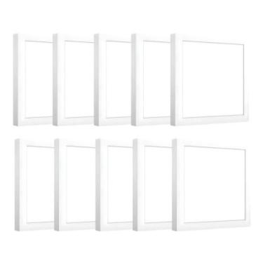 Imagem de 10 Luminária Painel Led De Teto 24w Elgin Plafon Sobrepor