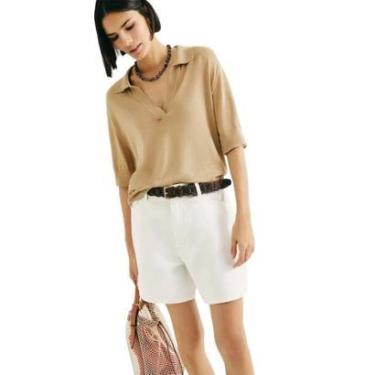 Imagem de Shorts Hering Básico Feminino Mom em Sarja-Feminino