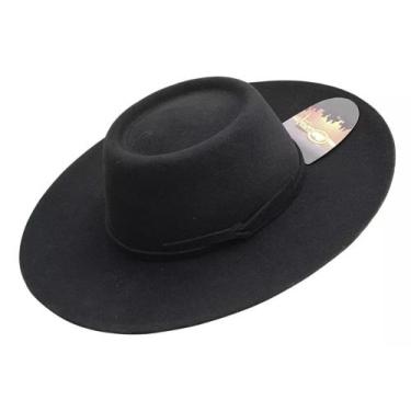 Imagem de Chapéu Gaúcho Cury (estilo Maidana) Pelo E Lã Aba 9, Preto, M (56-57)