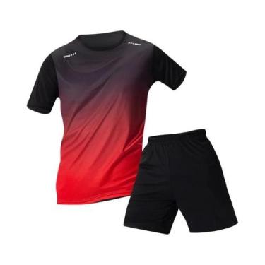 Imagem de Conjunto Esportivo Masculino De Secagem Rápida Para Adolescentes E Adu