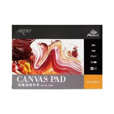 Imagem de Tela De Algodão Para Pintura Acrílica, 10 Folhas A3 A4 A5, Espessa E R