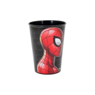 Imagem de Copo Infantil de Plástico 320 ml Personagens Heróis e Princesas - Plas