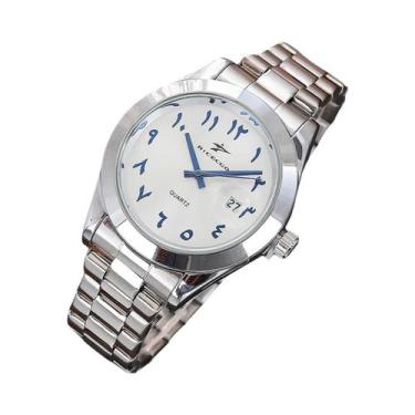 Imagem de Relógio De Pulso Masculino De Luxo Moderno E Elegante Com Quartzo, Sim