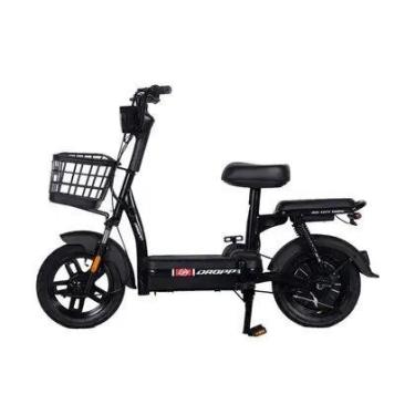 Imagem de Bicicleta Eletrica Scooter Aro 14 Dropp Joy City 500W Cor Preto
